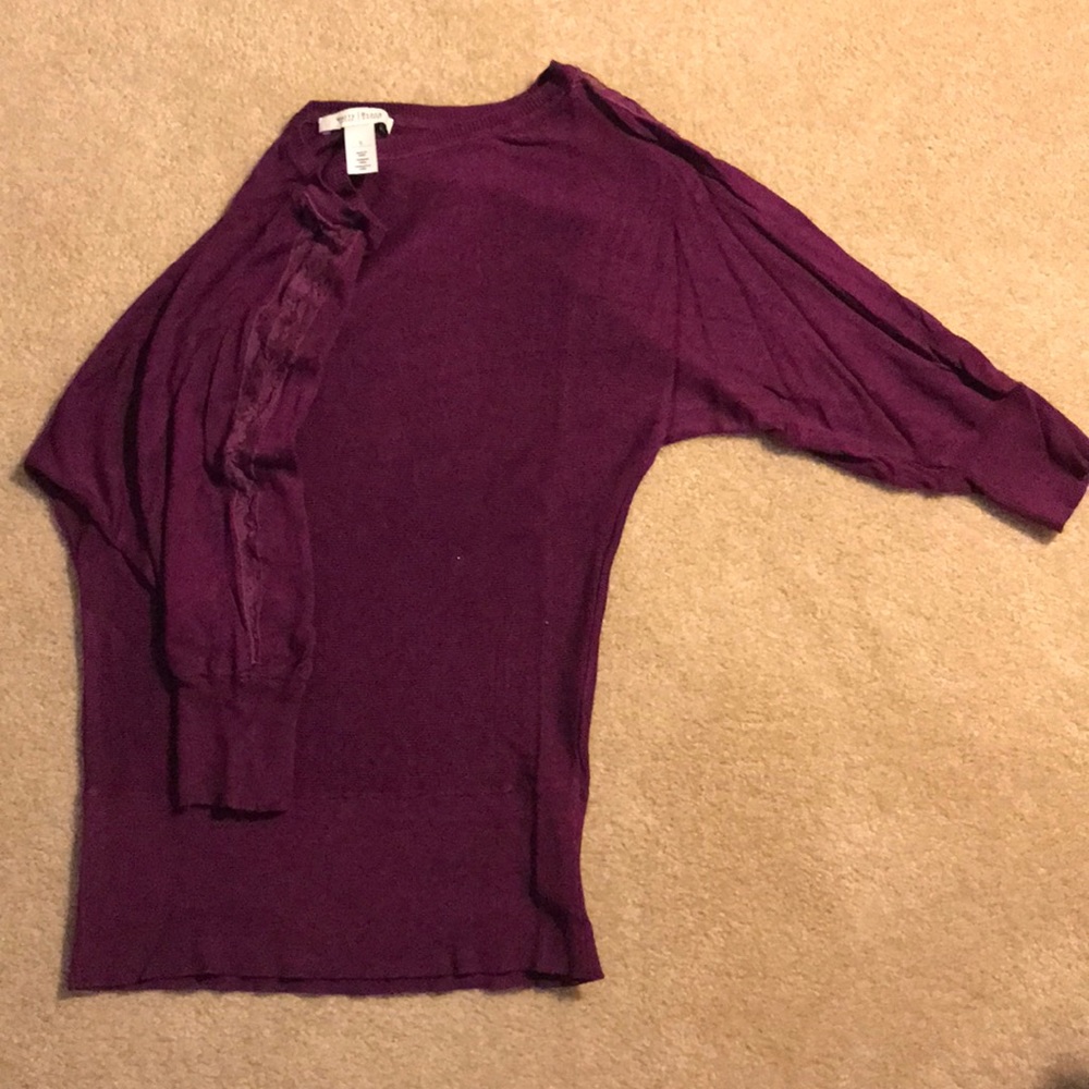 White House Black Market Sweater - Purple